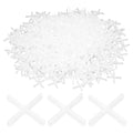500 PCS 1/16 Inch Tile Spacers, High Quality Plastic Cross Leveling System, Accurate Floor & Wall Ceramic Tile Alignment Tools for DIY and Professional Installation, Consistent Gap Width - size: 1/16 Inch