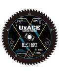 8-1/4-Inch 60-Tooth Circular Saw Blade with 5/8-Inch Arbor, Ultra Finish Wood Cutting, Carbide Tip, Thin Kerf, for Plywood, MDF, OSB, Laminated - size: 8-1/4", 5/8'' Arbor, 60T