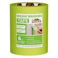 TAPEBEAR Green Washi Painters Tape 21-Days Clean Removal 0.94" x 60Yards - color: Green, size: 0.94" x 60Yard