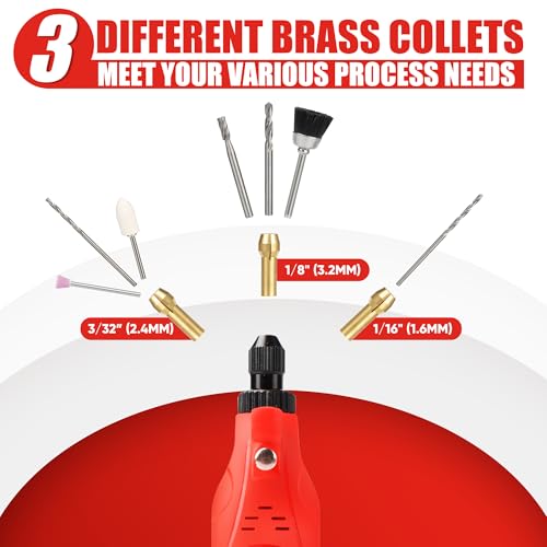 4V Cordless Mini Rotary Tool Kit with 446PCS Accessories