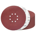 9 Inch 8 Hole Sanding Discs 240 Grit 20 Pack Hook and Loop Disc - style: 8 hole-240 Grit