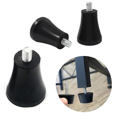 4 PCS 2" Height M8 Adjustable Furniture Legs Feet Pads - size: 2"