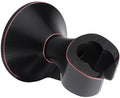 BRIGHT SHOWERS Strong Adhesive Shower Head Holder with Dual Angle Adjustable, Wall Mounted Handheld Shower Bracket, Easy Installation, Screw Mounting Options, Oil-Rubbed Bronze - color: Oil Rubbed Bronze, style: Adhesive & Screw - 2 Angles