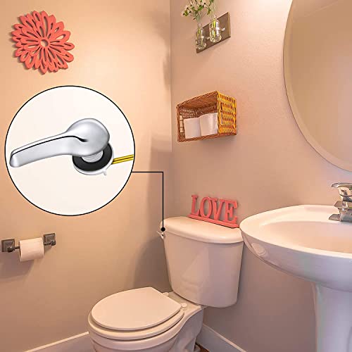 Honoson 4 Pcs 2 Inch Universal Toilet Flush Handle Replacement Kit, Red - color: Red