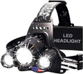 DanForce Headlamp. USB Rechargeable LED Head Lamp. Ultra Bright LUMINUS 1080 Lumen Headlamp Flashlight + Red Light. HeadLamps for Adults, Camping, Outdoors & Hard Hat Light. Zoomable IPX54 Headligh - color: Pluto