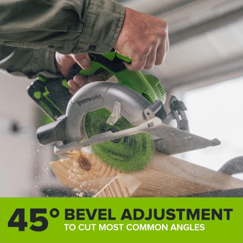 GREENWORKS 24V 1/2” Brushless Cordless Drill (400 In-lbs.) + 6.5” Circular Saw (4,800 RPM), (2) 2.0Ah (12,000mAh Power Bank) USB-C Batteries, Braided Cable, 65W Rapid Charger - size: 2PCS Combo Kits(New)