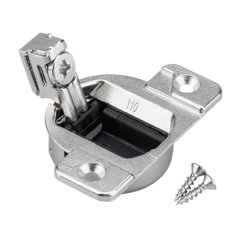 8 Pack Blum Cabinet Hinges Replacement - 110 Degree Self Closing Concealed Compact 33 Hinges (30.310-11.02 Compatible) for Kitchen Cabinets - Includes Screws(Mounting Plate Not Included)