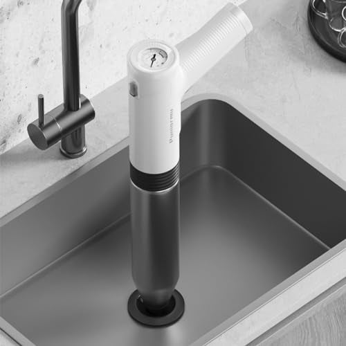 Electric Toilet Plunger,Unclog In One Shot,Remover For Bathroom,Kitchen Pipes Clog,High Pressure Air Plungers For Bathroom Heavy Duty