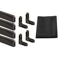 Prime-Line MP8240 Screen Frame Kit, 7/16 In. x 3/4 In. x 36 In. x 36 In., Aluminum, Bronze (Single Pack)