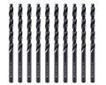 13/64inch HSS M35 Cobalt Twist Drill Bits for Metal - size: 13/64inch (10pcs)