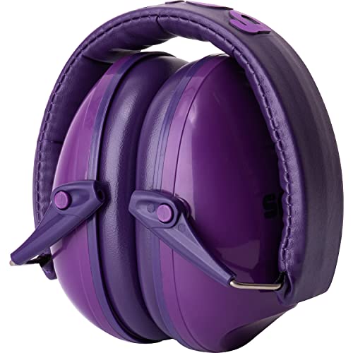 Snug Kids Earmuffs – Noise Reduction for Toddlers & Children – Adjustable, Lightweight, Foldable, Soft & Comfortable - color: Purple New