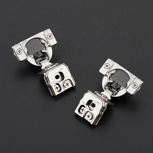 Soft Close Hinges for Kitchen Cabinet Hinges, 1-5/16 Inch Overlay, 50 Pack - size: 1-5/16 inch Overlay