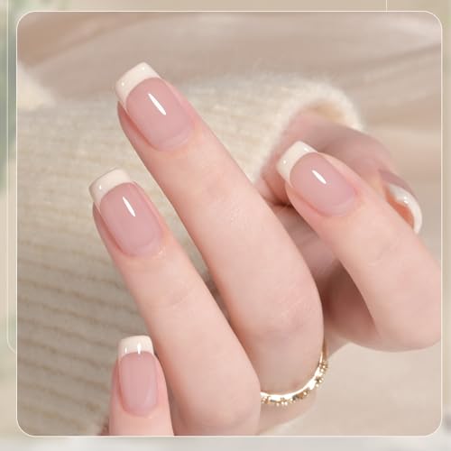 GAOY Beige White Swirl Gel Nail Polish Art Liner, 12ml Nude Color - color: Beige White