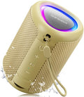 Portable Bluetooth Speaker Beach Essentials: IPX5 Waterproof for Outdoor - color: Yellow