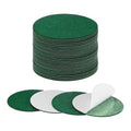 M METERXITY 30-Pack Lamp Base Felt, 4 Inch Dia. 2mm Thick Self Adhesive Round Fabric Felt Pads for Lamp/Furniture/DIY, Non-Slip Fiber Backed Patch Circles with Adhesive Backing [Green] - color: Green, size: 4" Dia