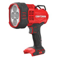 CRAFTSMAN V20 LED Work Light, Spotlight Flashlight, 2,500 Lumens, Rechargeable Spotlights Handheld, Cordless, Tool Only (CMCL060B) - style: Spotlight (Tool Only)