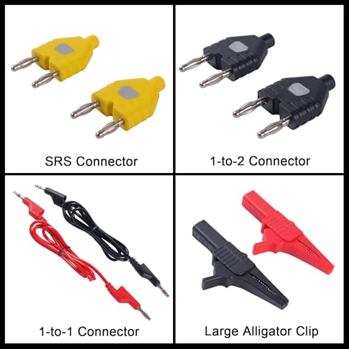 105PCS Automotive Circuit Test Lead Kit with Upgraded Puncture Probes & Meter Hanging Kits - Universal Multimeter Test Lead Set for Car/Truck/Motorcycle Electronic Fault Diagnosis - size: 105-piece