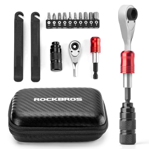 ROCKBROS Bike Tools Kit Set 14 in 1 Multi-Function Repair Tool - size: Large(Normal)