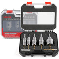 Kolvoii 9-Piece TCT Carbide Hole Saw Kit for Metal, 5/8"-1-3/8" - size: 5/8"(16mm) - 1-3/8"(35mm)