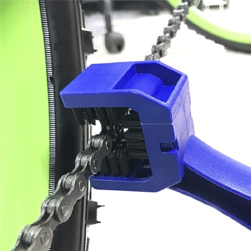 Bike Chain Cleaning Tool and Brush, Chain Scrubber Cleaner Kit for Bicycle