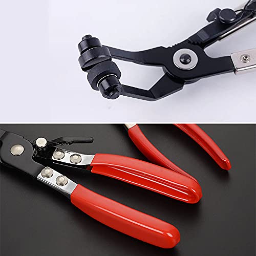 45° Hose Clamp Pliers Automobile Water Pipe Pliers Angled Swivel Jaw Locking Car Pipe Hose Clamp Pliers Fuel Coolant Clip - style: 45° Pliers