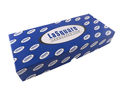 12” SAE Machinist Combination Square, Saddle Square, Stainless Steel Blade with 1/64", 1/32", 1/16" and 1/8" Markings, Hardened Aluminum Head LAS 12SS-12"