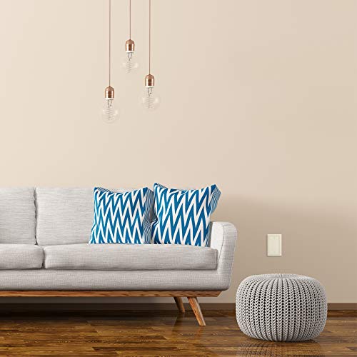 Henne Bery Sunken Pearls Heavy Duty Switch Plate/Wall Plate/Outlet Cover (Single Blank 2PK, Light Almond - color: Light Almond, size: Single Blank 2PK