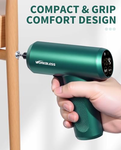 Cordless Screwdriver Set 3.7V with LCD Touchscreen Display