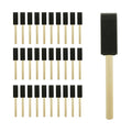 Poly Foam Brushes 1inch 30pcs, High Density Foam Paint Brush for Painting, Staining, Paint Sponges - size: 1inch 30pcs