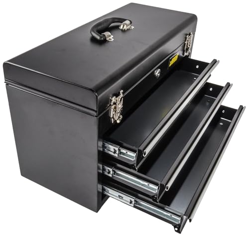 Portable 3 Drawer Tool Box