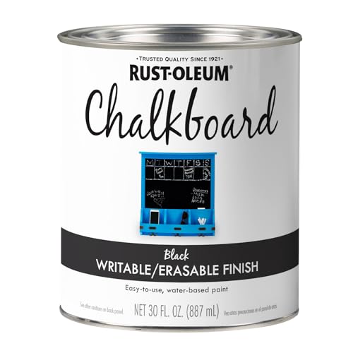Rust-Oleum Black Chalkboard Paint - color: Black, size: 30 Ounce (Pack of 1)