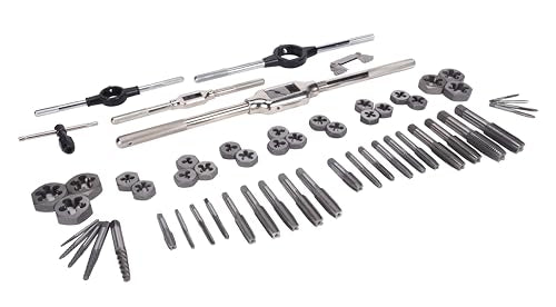 Century Drill & Tool 98958 Fractional Tap & Die Set, 58 Piece - size: 58-Piece