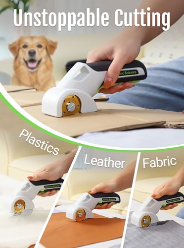 2026 NEW 4V Box Cutter, Cardboard Cutter Metal-Cutting - color: Bright