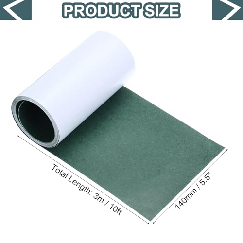 MECCANIXITY Electrical Insulating Adhesive Paper 140mm, 10ft Battery Insulator Gasket Paper Sheet for 18650 21700 26650 Battery Pack - size: 140mm