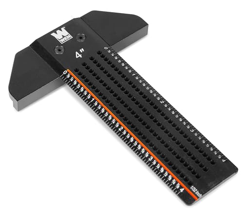 WEN 4-Inch T-Shaped Marking Ruler (ME804R) - style: 4-Inch Marking T-Ruler