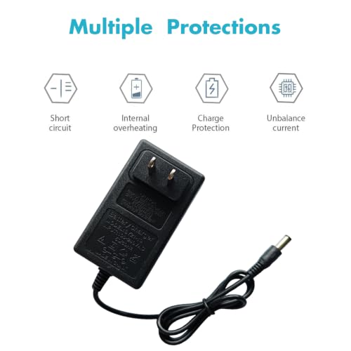 Lithium Battery Charger Replacement 21V 2A for Weed Wacker Mini Chainsaw
