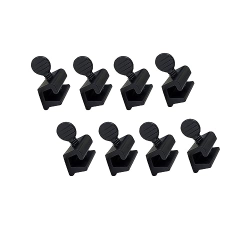 QCAA Single Small Sliding Window Security Lock, Aluminum, Black Coated, 8 Pack, Made in Taiwan - color: Black(1/8"), size: 8pack