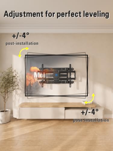 Mounting Dream TV Wall Mount for Most 42-84 Inch TVs - size: 42"-84" TV