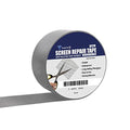 TORTO9 Window Screen Repair Kit, 3-Layer Strong Adhesive & Waterproof Tape Fiberglass Covering mesh (Gray, 2 Inch x 15 FT) - color: Gray, size: 2 Inch x 15 FT