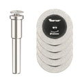 1.97'' Diamond Glass Cutting Disc 5PCS with 0.24" Round Mandrel