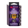 3M DCDA320-PGP-1T Pro Grade Precision 3-in-1 Angled Faster Sanding Sponge, 320-Grit Extra-Fine, 2.5" x 4.5" x 1" - size: 2.5 in x 4.5 in x 1 in - 1 Sponge, style: 320 Grit X-Fine