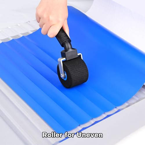 NEWISHTOOL Vinyl Wrap Tools 2-Inch Sponge Seam Roller for Uneven Textured