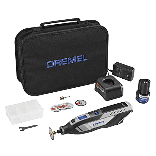 Dremel 8250 Cordless Brushless Rotary Tool Kit and the 710-08 160 Piece Rotary Tool Accessory Set