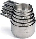 Hudson Essentials Stainless Steel Measuring Cups Set (6 Piece Set) - size: 6 Piece Set