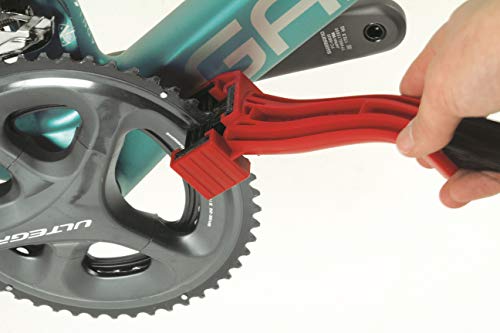 Finish Line Grunge Brush Bike Chain & Gear Cleaner – Dual-Sided Bristles for Chains, Cassettes & Hard-to-Reach Areas - size: 1 Count (Pack of 1)