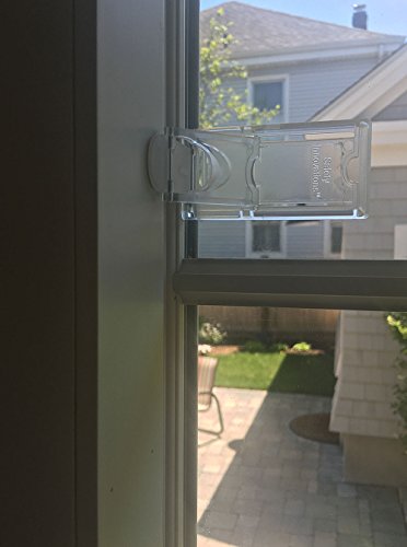 Safety Innovations - Childproof Your Windows and Sliding Doors with Our Window and Door Babyproof Safety Lock, (4-Pack)