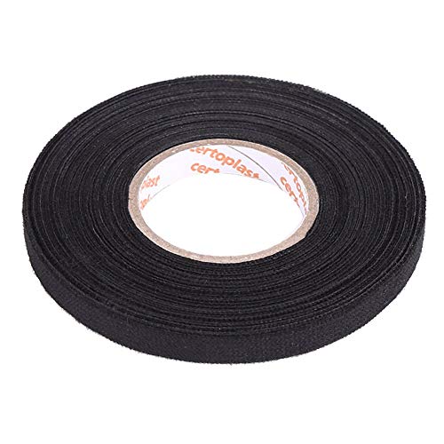 Aramox Car Multipurpose Tape, Car Self Adhesive Anti Squeak Rattle Felt Automotive Wiring Harness Tape Car Accessories (32mm*15m)