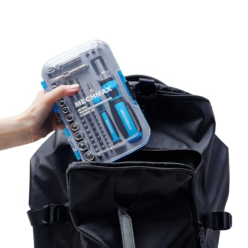 MECHMAX 68-Piece Ratcheting Screwdriver Set with Bits & Sockets
