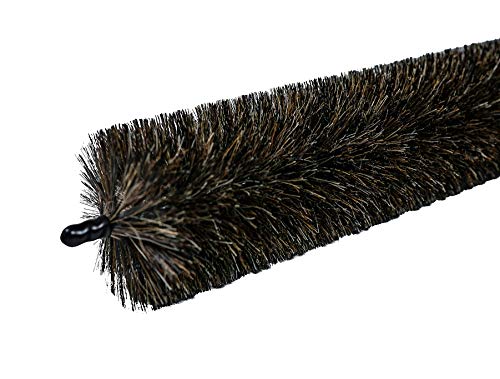 KONEX Flexi-Clean Pro Flexible Dryer Vent Cleaning Brush – 33” Long Horsehair Coil & Lint Trap Cleaner for Refrigerator Coils, Dryer Vents, Appliance Maintenance & Tight Spaces