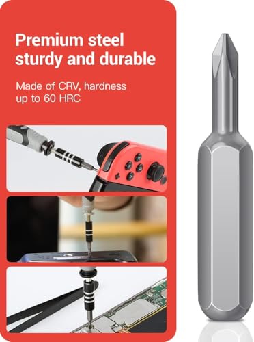 Precision Screwdriver Set, 130 in 1 Mini Screwdriver Set Tool, Red - color: Red, size: 130